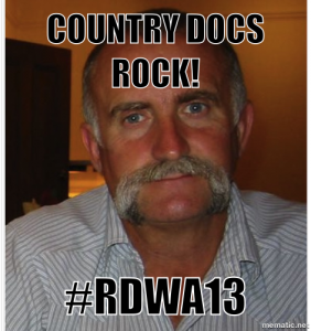 never thought I'd see Dr Tony on Twitter, but @theSGEM managed it - shame no official hashtag for RDWA conference